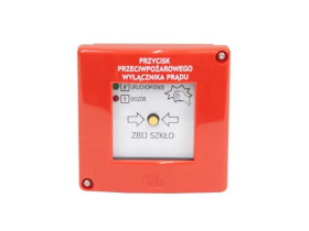 Urządzenie uruchamiające UW PWP1-230V CNBOP bez młoteczka 2xLED zielona czerwona W0-PPWP-A D1/2K XY ZC PROMET