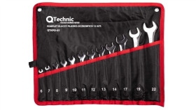 Klucze Płasko-Oczkowe 6-22Mm Zestaw 12 Kluczy Qtechnic