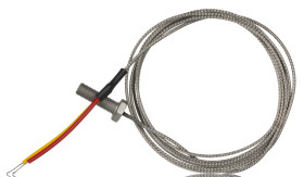 Termopara śrubowa K średnica 8mm długość 25mm Końcówka z gołym kablem RS PRO