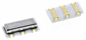 Rezonator ceramiczny, f: 6MHz, ±0.5%, 39pF, 3-Piny 4.5 x 2 x 1.15mm