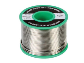 Velleman Lead-free solder - 1mm - resin core - 250g