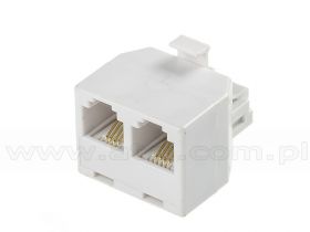 Rozgałęźnik R3-4, 1 M/2F 6p4c