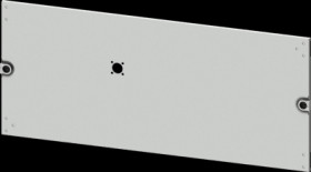 Aperture, rectangular, sheet steel, (W x H x D) 800 x 300 x 10 mm, light gray, 8PQ2030-8BA02