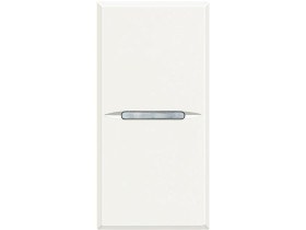 AXOLUTE Wyłącznik zwierny przycisk 2P/NO 1 modułowy AXIAL biały HD4044 LEGRAND