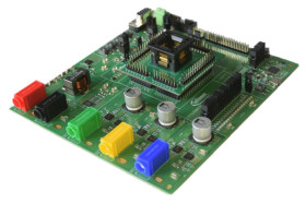 Płytka ewaluacyjna Infineon TLE989x EvalBoard with TQFP/LQFP Spring Socket v01_1 Mikrokontroler TLE989x TLE989X
