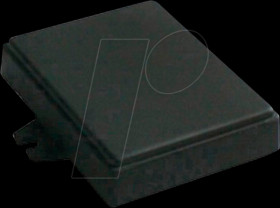 Industrial housing, 97 x 59 x 18 mm, IP54, black