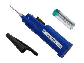 Lutownica 8W zasilana bateryjnie