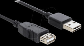 83373 EASY-USB 2.0-A plug &gt; A socket 5-m extension