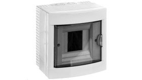 Rozdzielnica Natynkowa 1-Rzędowa 4-Modułowa Ip40 Drzwi Transparentne 90912104...