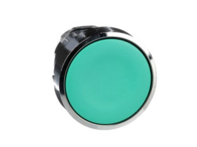 Harmony XB4 Główka przycisku płaskiego metalowego zielona bez oznaczenia ZB4BA3 SCHNEIDER ELECTRIC