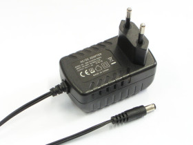 Zasilacz impulsowy +12V 1A 2.1/5.5mm