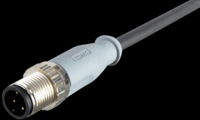 43-10116 SAL M12 x 1, 4-pin, 2 m, cable plug