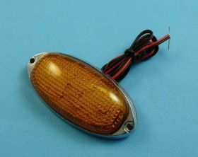 LAMPKA LED YELLOW 6xSMD 12V OWALNA DUŻA