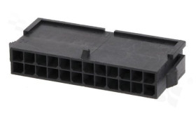 PWP-24 gniazdo na przewód z zatrzaskiem 2x12-pin raster 3mm