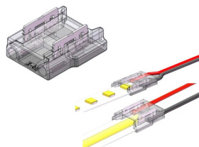 ZLACZKA LED 2P PCB 10MM SMD,COB 6A