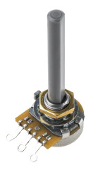 Potencjometr 220kΩ typ Obrotowy TE Connectivity średnica wału 6.35 mm 0.2W długość wału 50mm Montaż panelowy