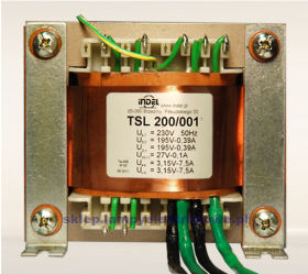 TSL 200/001 Transformator sieciowy Indel