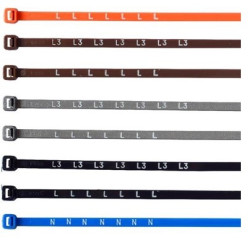 Opaska kablowa do oznaczania faz długość 200mm szerokość 4,8 mm RS PRO Nylon 66 -40 °C+85 °C