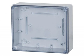 Puszka hermetyczna FG 190x140x70 pokrywa przeźroczysta