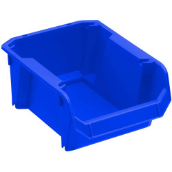 Stanley STST82737-1 Storage Bin 1pc Visible Box 2 Blue Compartments