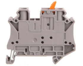 Złączka przelotowa 2-przewodowa z odłącznikiem nożowym 6mm2 szara UT 6-MTL P/P 3046147 /50szt./