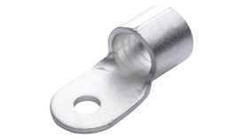 Zacisk oczkowy Ø #8 nieizolowany średnica wew 4.3mm Srebrny RND