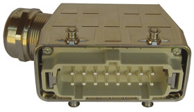 Wzmocnione złącze zasilania 24-pinowe EPIC 16A 600 V Żeński