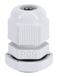 Dławica kablowa dławik PG 9 IP68 szary - 10 sztuk