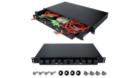 Szuflada Zapasu Kabla Do Szafy Rack 19 1U 320Mm Przełącznica Wysuwana Z...