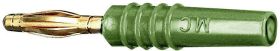 Złącze bananowe MultiContact SLS205-L ziel.
