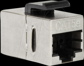 NK4029 Cat.5e Keystone Inline Coupler STP