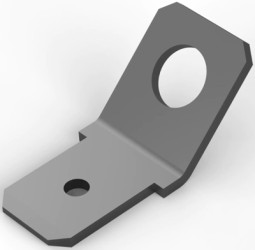 Faston plug, 6.35 x 0.81 mm, L 16.5 mm, uninsulated, angled, 181949-2