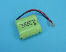 2,4V/400mAh 2x2/3AA P-305 Ni-Cd PANASON
