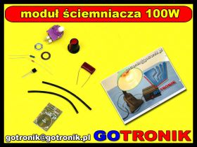 Regulator mocy, ściemniacz 100W