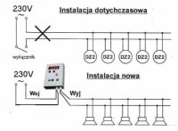 SD-ZESTAW04B Zestaw dzwonków bezstresowych z centralnym generatorem i woźną - do 14 głośników