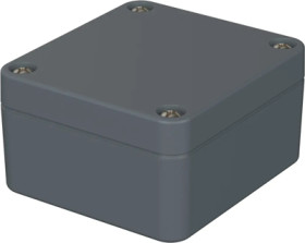 ABS enclosure, (L x W x H) 58 x 64 x 34 mm, gray (RAL 7035), IP65, 38101000