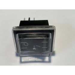 Przełącznik klawisz KR55/2 250V 15A w osłonie silikonowej do elektronarzędzi