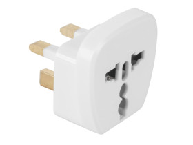 Adapter zasilania 230V wtyk UK na gniazdo USA/PL QZ36WH