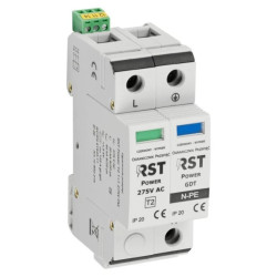 Ogranicznik przepięć T2 RST Power T2 1+1 275V FM, /802 216/