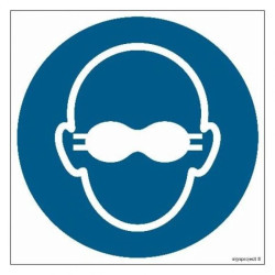 ZNAK - GJ006 Nakaz odłączenia urządzenia od sieci elektrycznej 50 x 50 cm KS - Folia podłogowa foto.