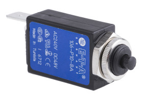 Wyłącznik termiczny 8 A 1-biegunowy ETA 106 Podstawa