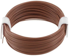 econ connect KL004BR10 Przewód linka 1 x 0.04 mm² brązowy 10 m