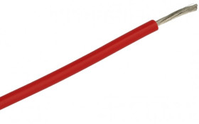 PRZEWOD SILIKON.1*1,5MM2 LINKA CU CZERWO