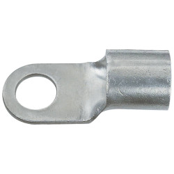 Klauke 572R6 Ring Terminal 10mm&#xB2; 2x Screw Dia6.5mm Metal Non-Insulated