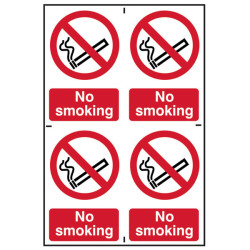 Scan 0552 No Smoking - PVC 200 x 300mm