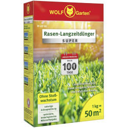 WOLF-Garten 3831015 R-LD Lawn Feed 100-Day Nutrient Supply 25% Nitrogen
