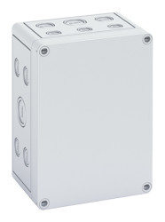 Obudowa Polistyren szerokość zew. 180 mm długość zew. 130 mm wys. zew. 90 mm Günther Spelsberg IP66 Szary