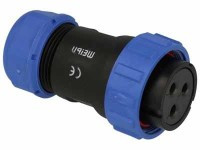 SPP2910-3GW Gniazdo 3 pin na kabel (13-16mm) okrągły, zakręcany, wodoodporny - gwint wewnętrzny (50A)