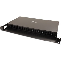 PRZEŁĄCZNICA ŚWIATŁOWODOWA GETFORT 1U 19 Cali 24xSC DUPLEX Z PÓŁKĄ