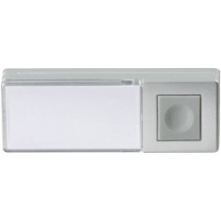 Heidemann 70884 Wireless Doorbell Transmitter with Name Plate &amp; 256 Frequencies